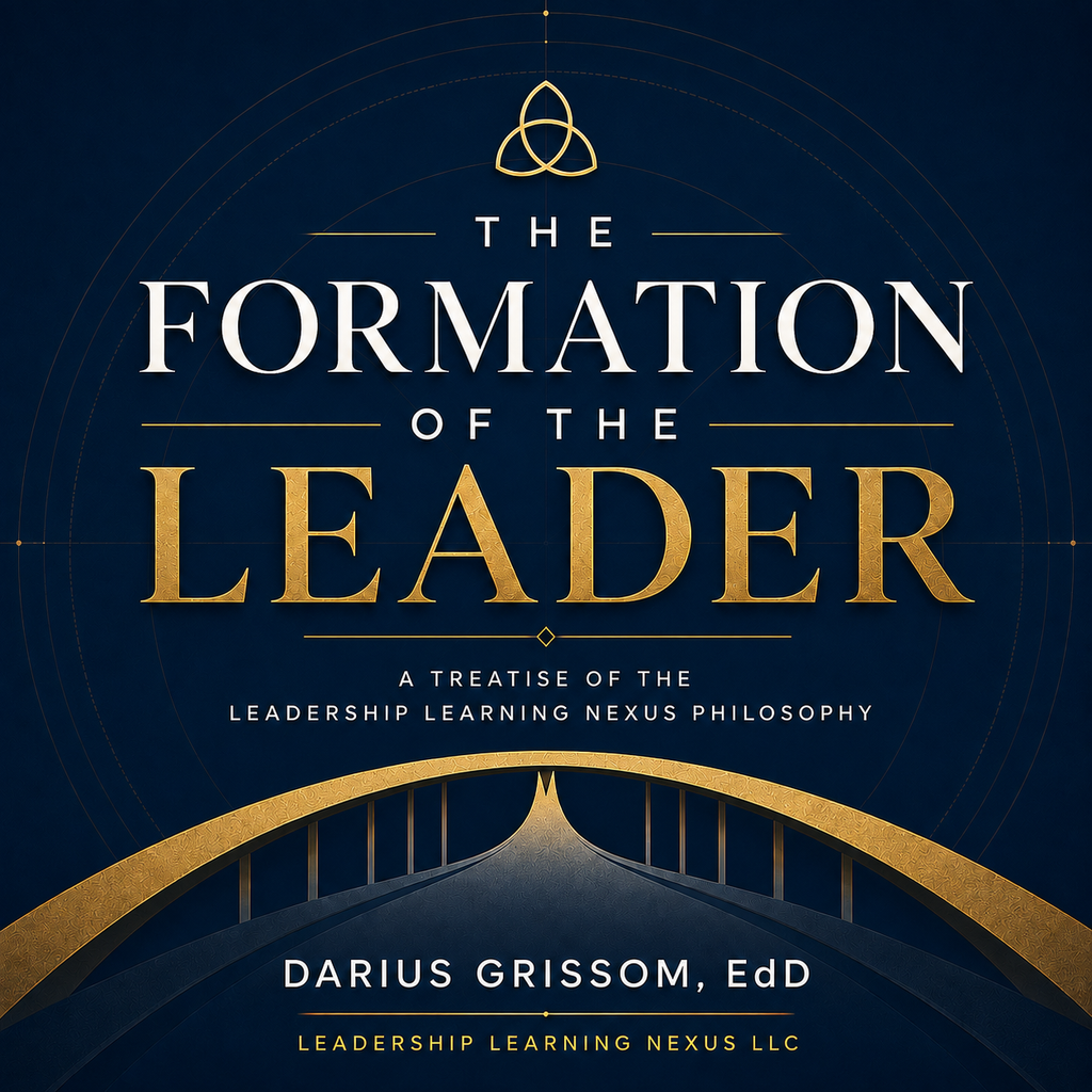 Audiobook cover of The Formation of the Leader by Darius Grissom, EdD